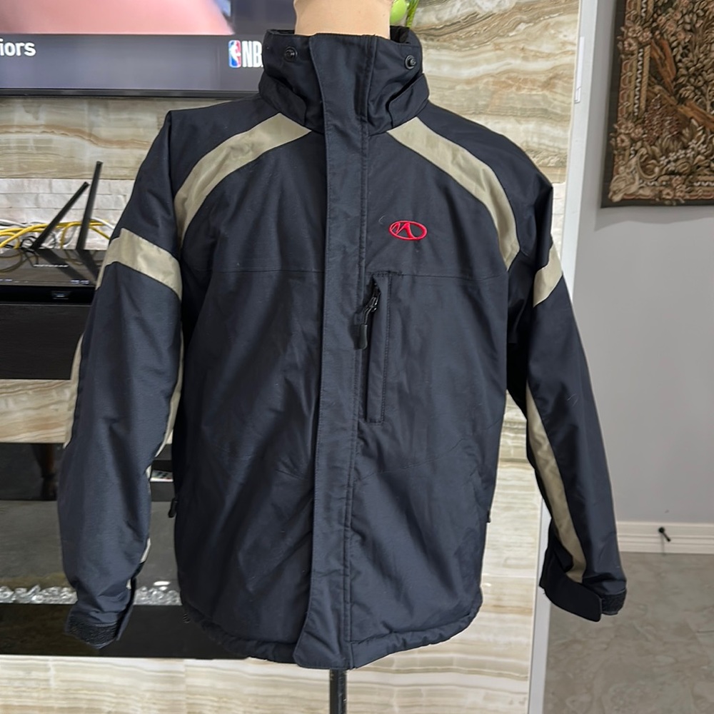 Marker Hooded Jacket. Size 12
